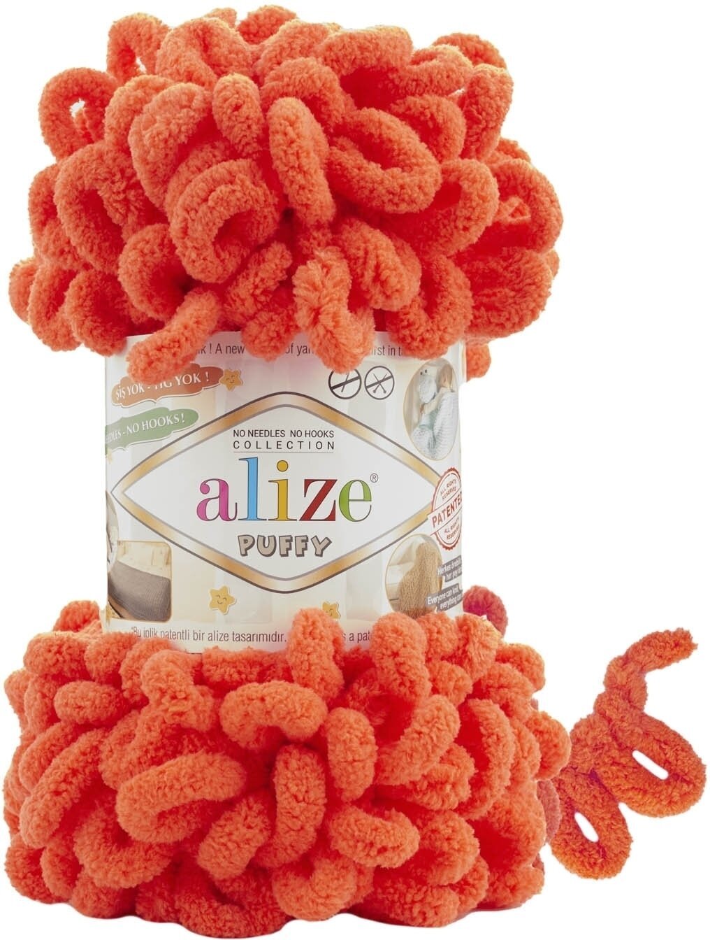 Knitting Yarn Alize Puffy 421 Knitting Yarn