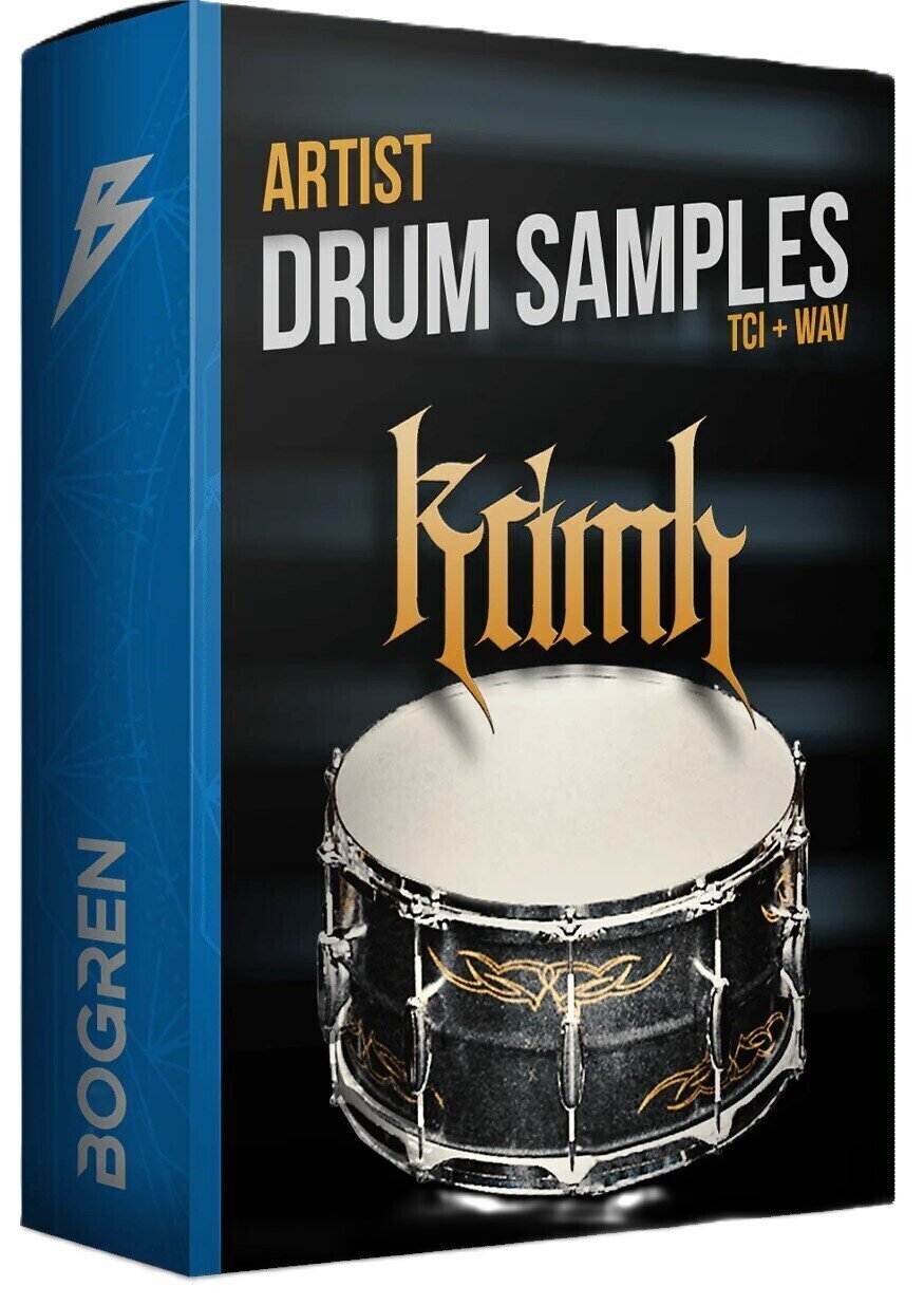 Bibliothèques de sons pour sampler Bogren Digital Krimh Drums Mix Samples (Produit numérique)