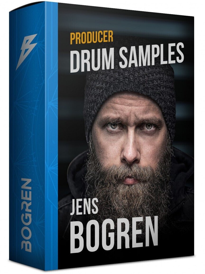 Bibliothèques de sons pour sampler Bogren Digital Jens Bogren Signature Drum Samples (Produit numérique)