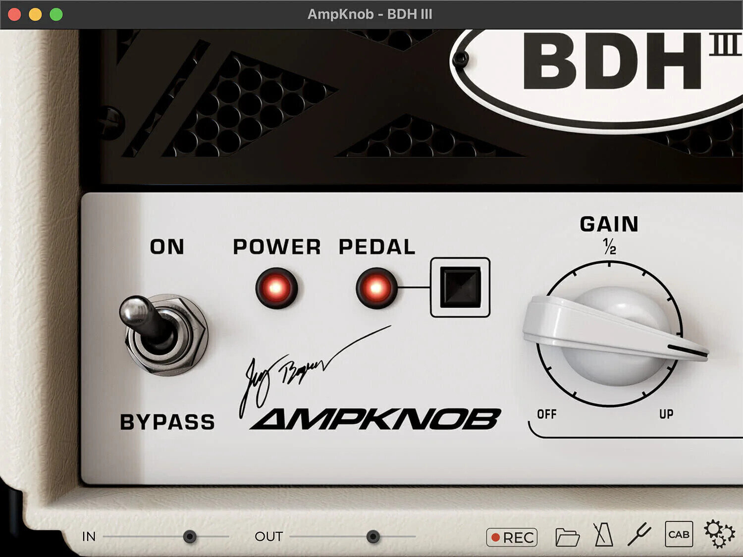 Logiciel de studio Plugins d'effets Bogren Digital Ampknob BDH III (Produit numérique)