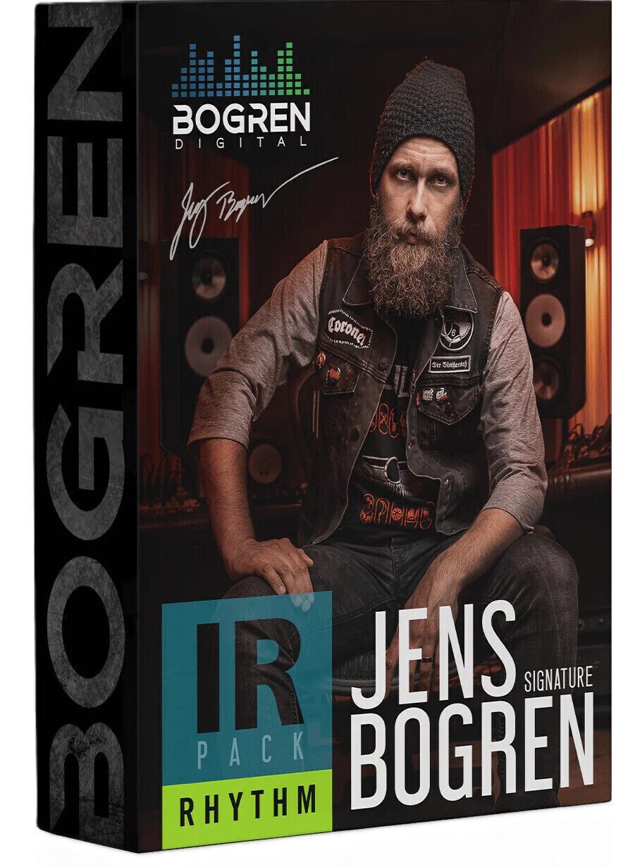 Muestra y biblioteca de sonidos Bogren Digital Jens Bogren Signature IR Pack: Rhythm Muestra y biblioteca de sonidos (Producto digital)