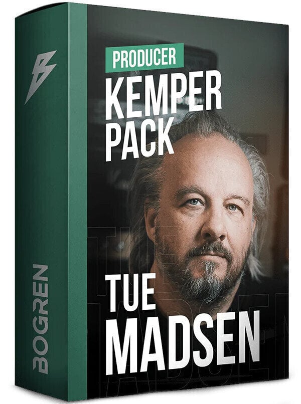 Sample/lydbibliotek Bogren Digital Tue Madsen Signature Kemper Pack (Digitalt produkt)