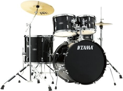 Акустични барабани-комплект Tama ST52H5-BNS Black Night Sparkle - 1