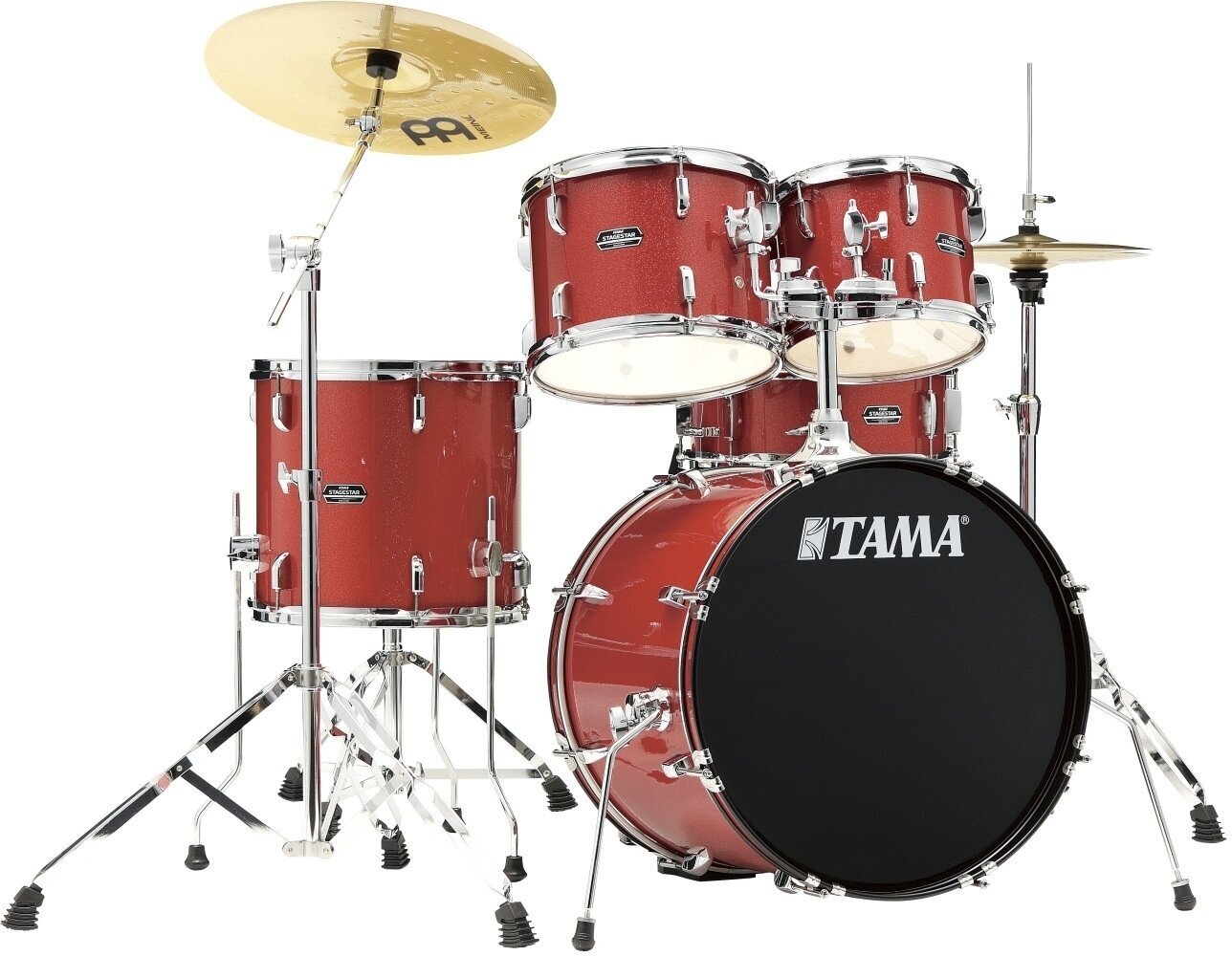 Akustická bicí souprava Tama ST50H5-CDS Candy Red Sparkle