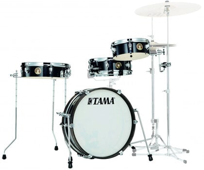 Акустични барабани-комплект Tama LJK48P-HBK Hairline Black - 1