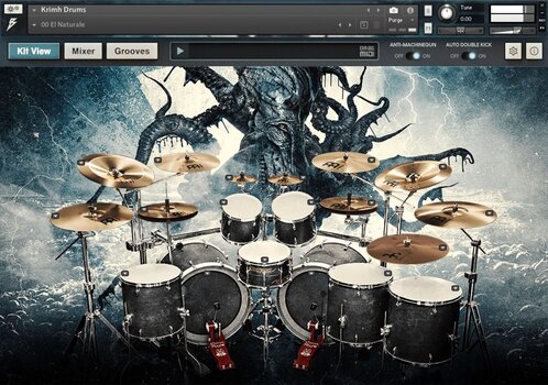 Софтуер за студио VST Instrument Bogren Digital Krimh Drums (Дигитален продукт) - 1