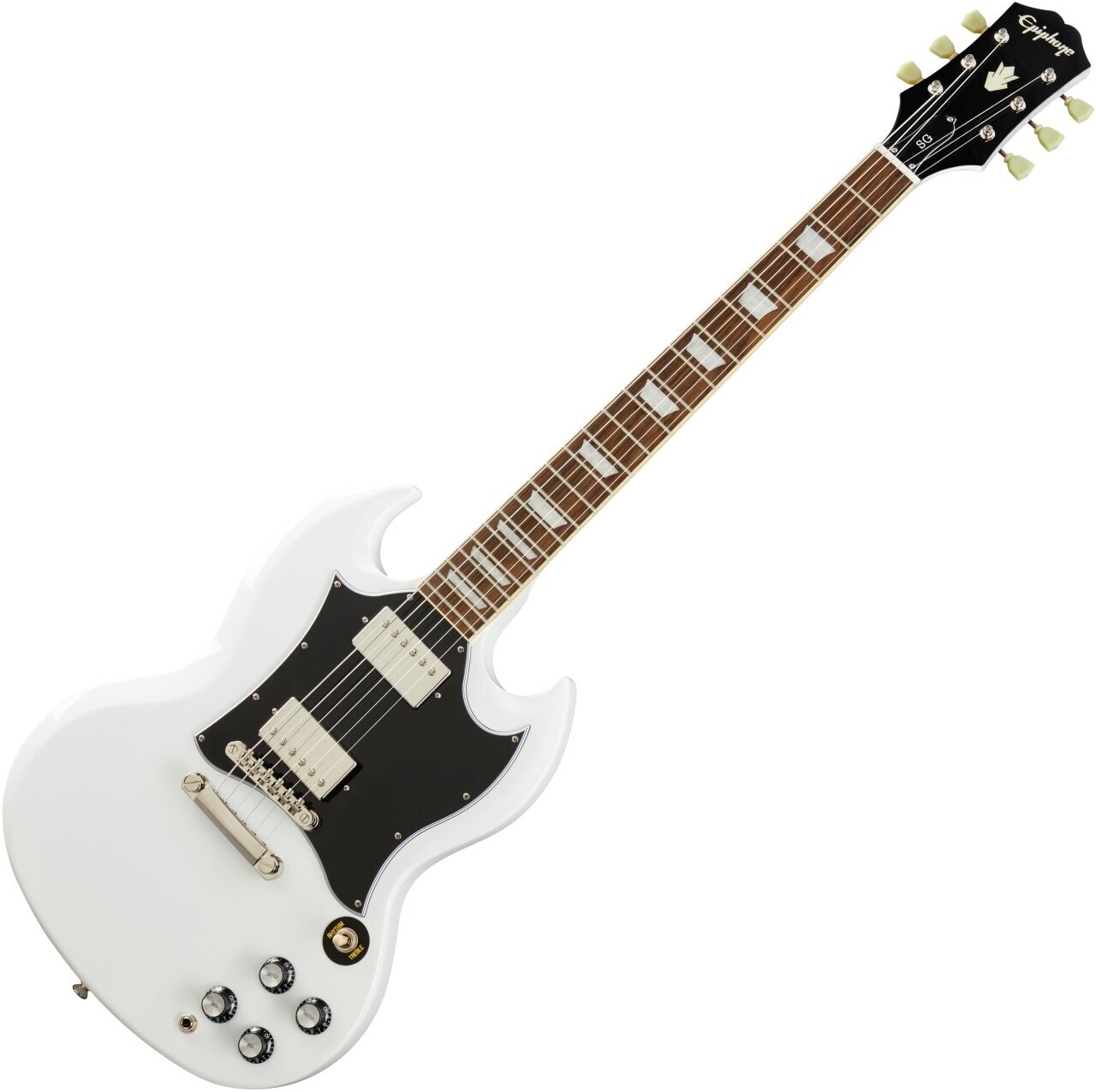 Electric guitar Epiphone SG Standard Alpine White