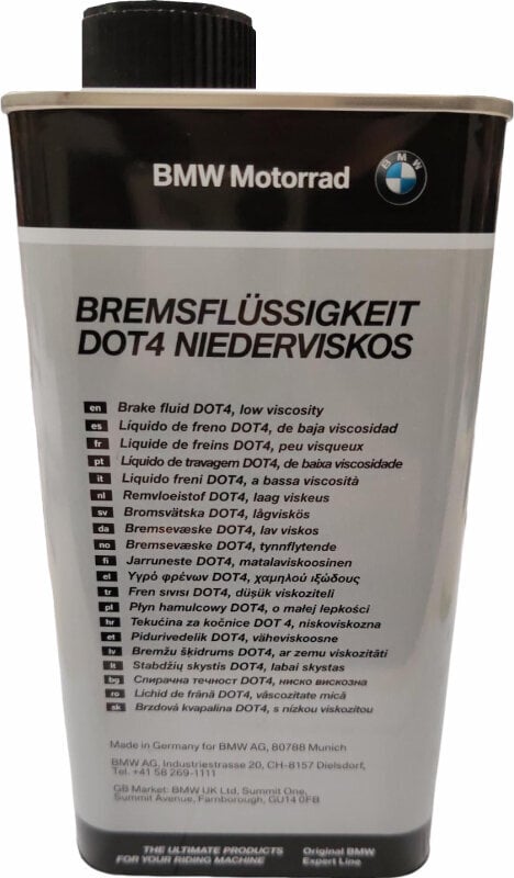 Bremsflüssigkeit BMW Brake Fluid DOT4 LV Low Viscosity 1L Bremsflüssigkeit