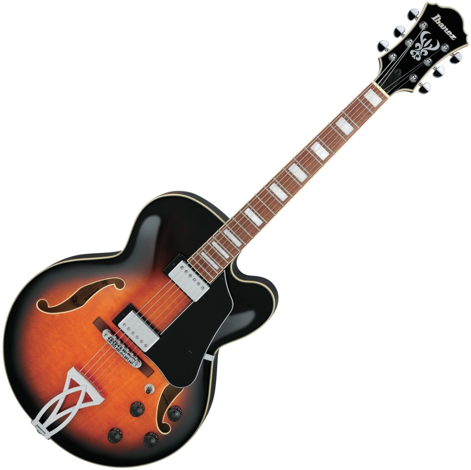 Guitare semi-acoustique Ibanez AF75-VSB Vintage Sunburst