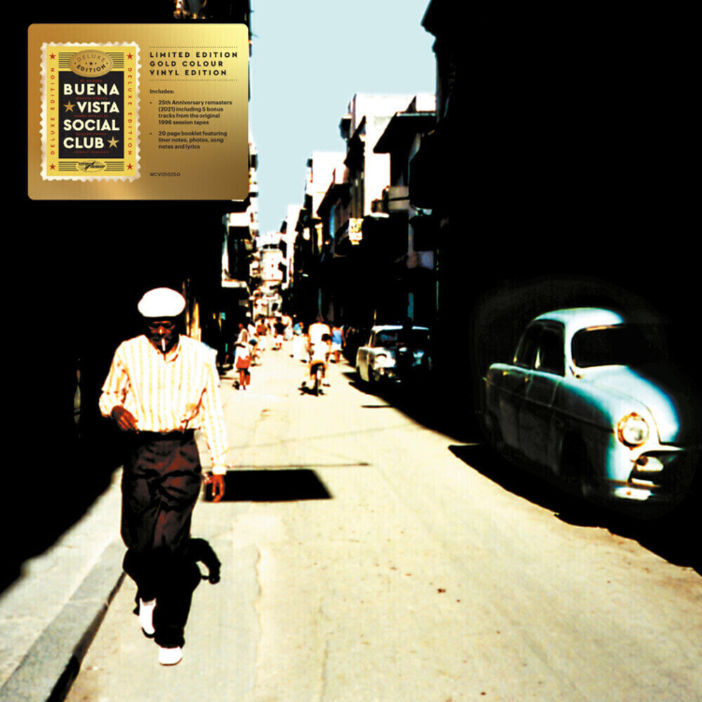 LP Buena Vista Social Club - Buena Vista Social Club (Gold Coloured) (25Th Anniversary Edition) (Rsd 2024) (2 LP)