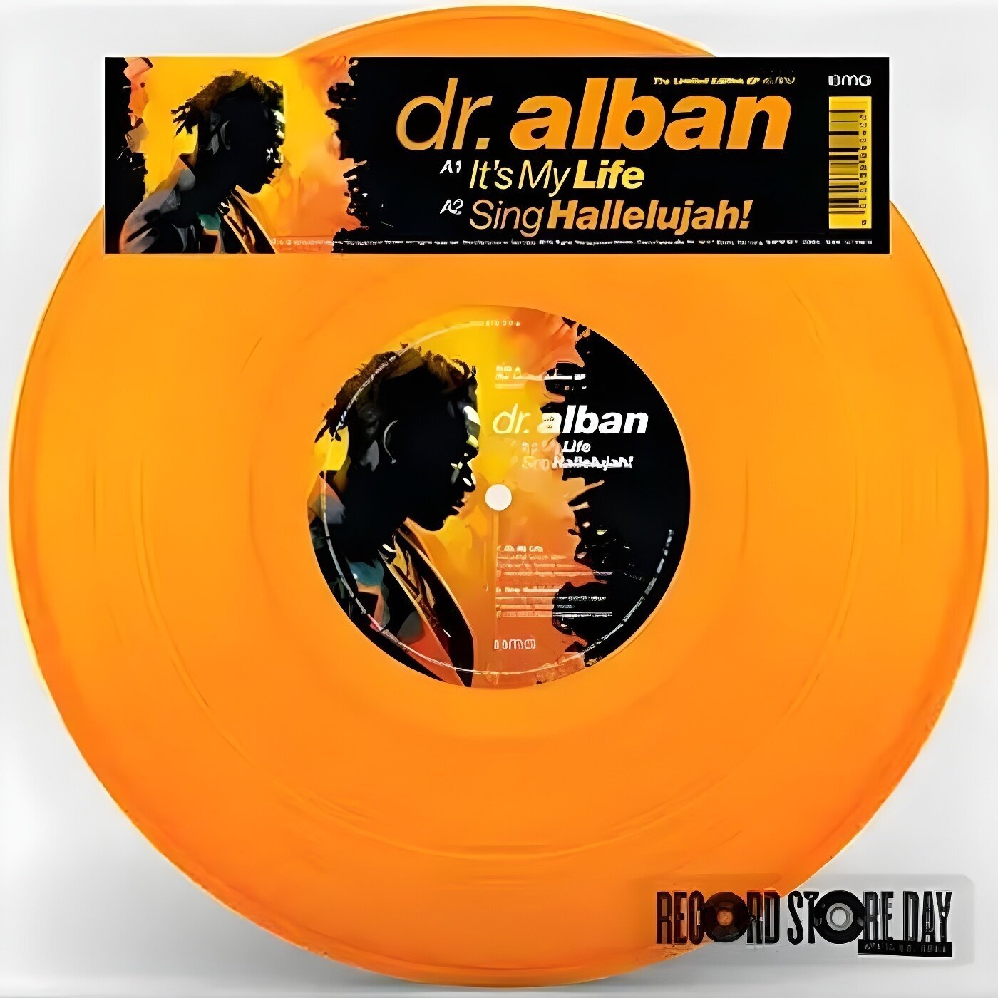 Vinylplade Dr. Alban - It's My Life (Orange Coloured) (RSD 2024) (10" Viny)