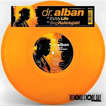 Δίσκος LP Dr. Alban - It's My Life (Orange Coloured) (RSD 2024) (10" Viny) - 1