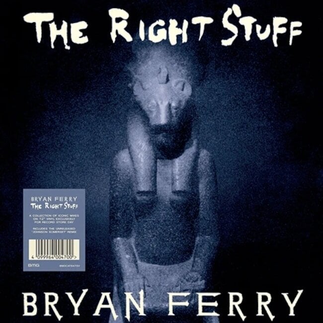 Vinyl Record Bryan Ferry - The Right Stuff (Blue Coloured) (RSD 2024) (12" Vinyl)