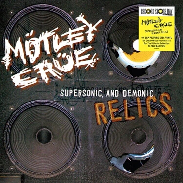 Vinylskiva Motley Crue - Supersonic And Demonic Relics (Picture Disc) (RSD 2024) (2 LP)