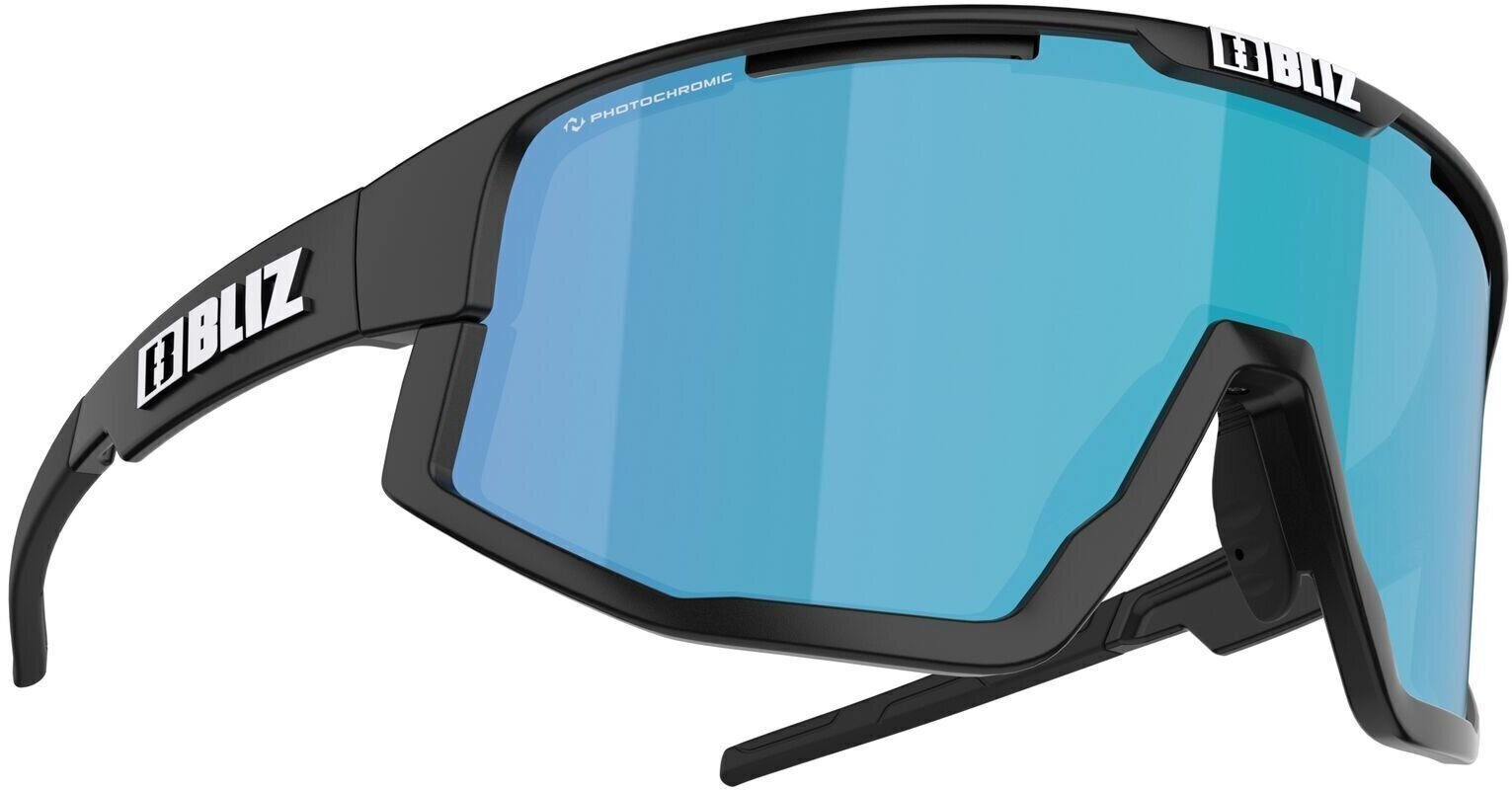 Kerékpáros szemüveg Bliz Vision 52101-13P Matt Black/Shiny Black Jawbone/Nano Optics Photochromic Brown w Blue Multi Kerékpáros szemüveg