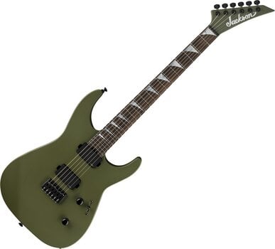 Elektrische gitaar Jackson American Series Soloist SL2 HT EB Matte Army Drab - 1