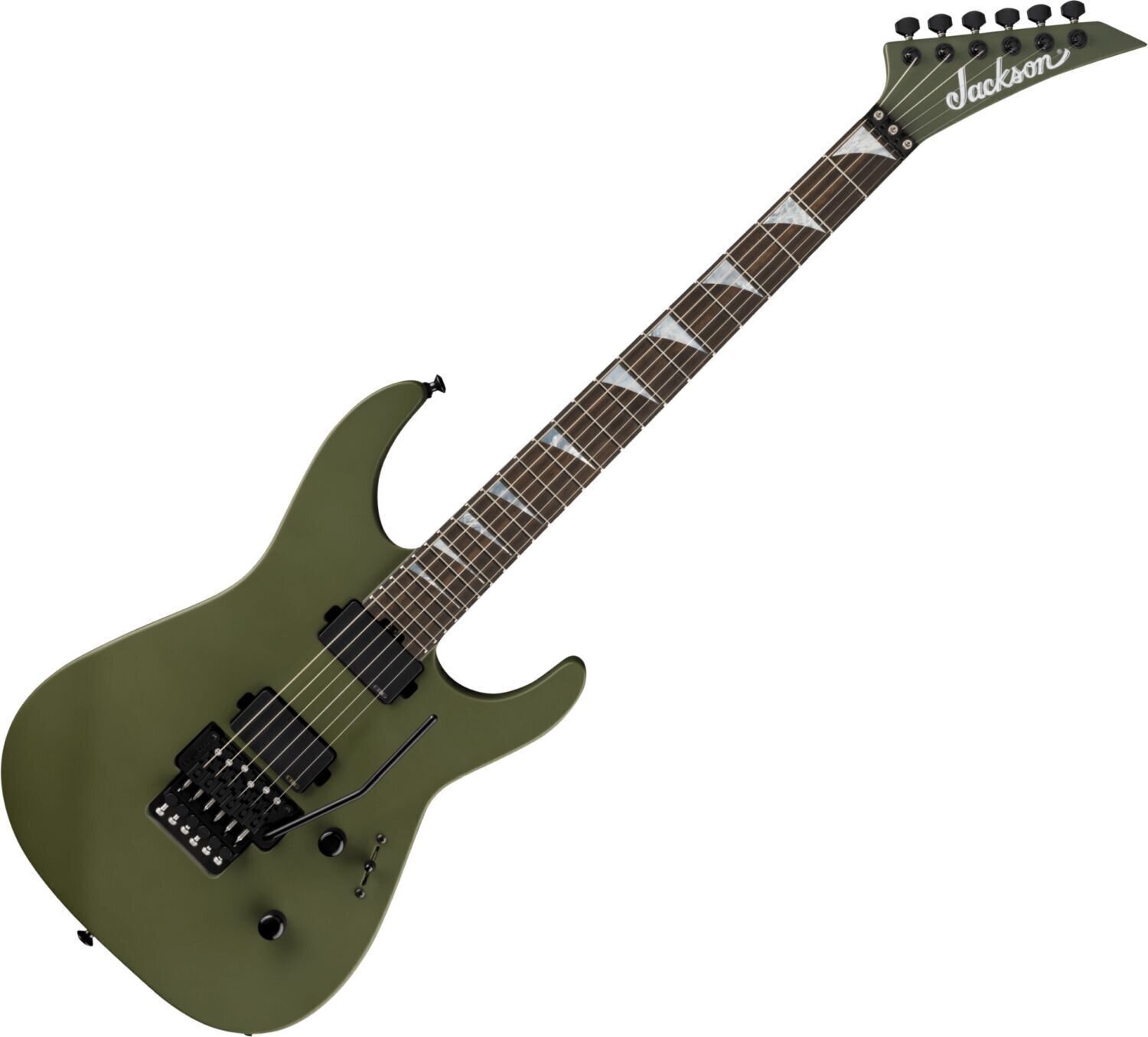 Elektrická kytara Jackson American Series Soloist SL2MG EB Matte Army Drab Elektrická kytara