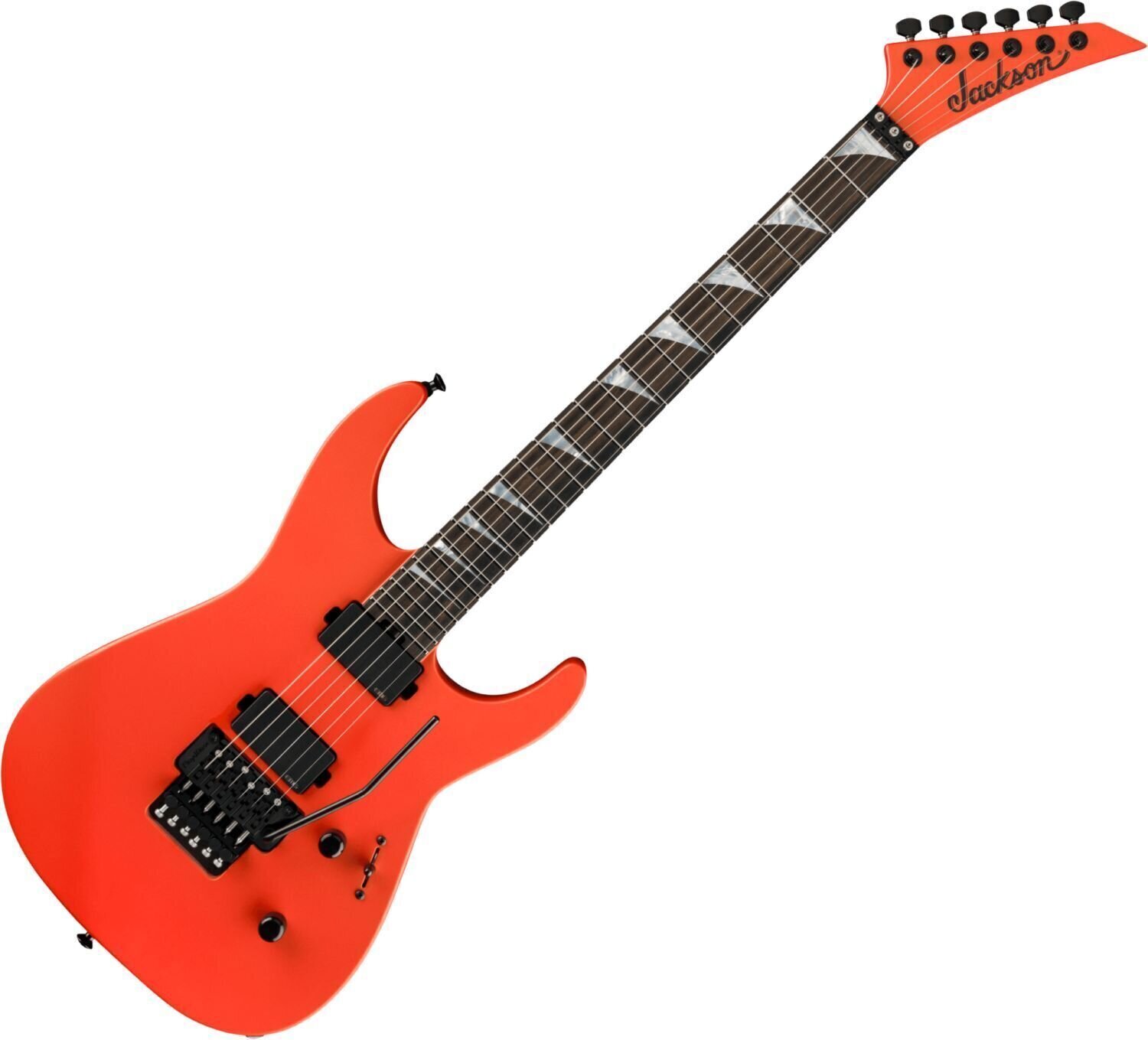 Guitarra elétrica Jackson American Series Soloist SL2MG EB Lambo Orange Guitarra elétrica