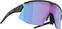 Kerékpáros szemüveg Bliz Breeze Small 52212-14N Matt Black/Nano Optics Nordic Light Begonia - Violet w Blue Multi Kerékpáros szemüveg
