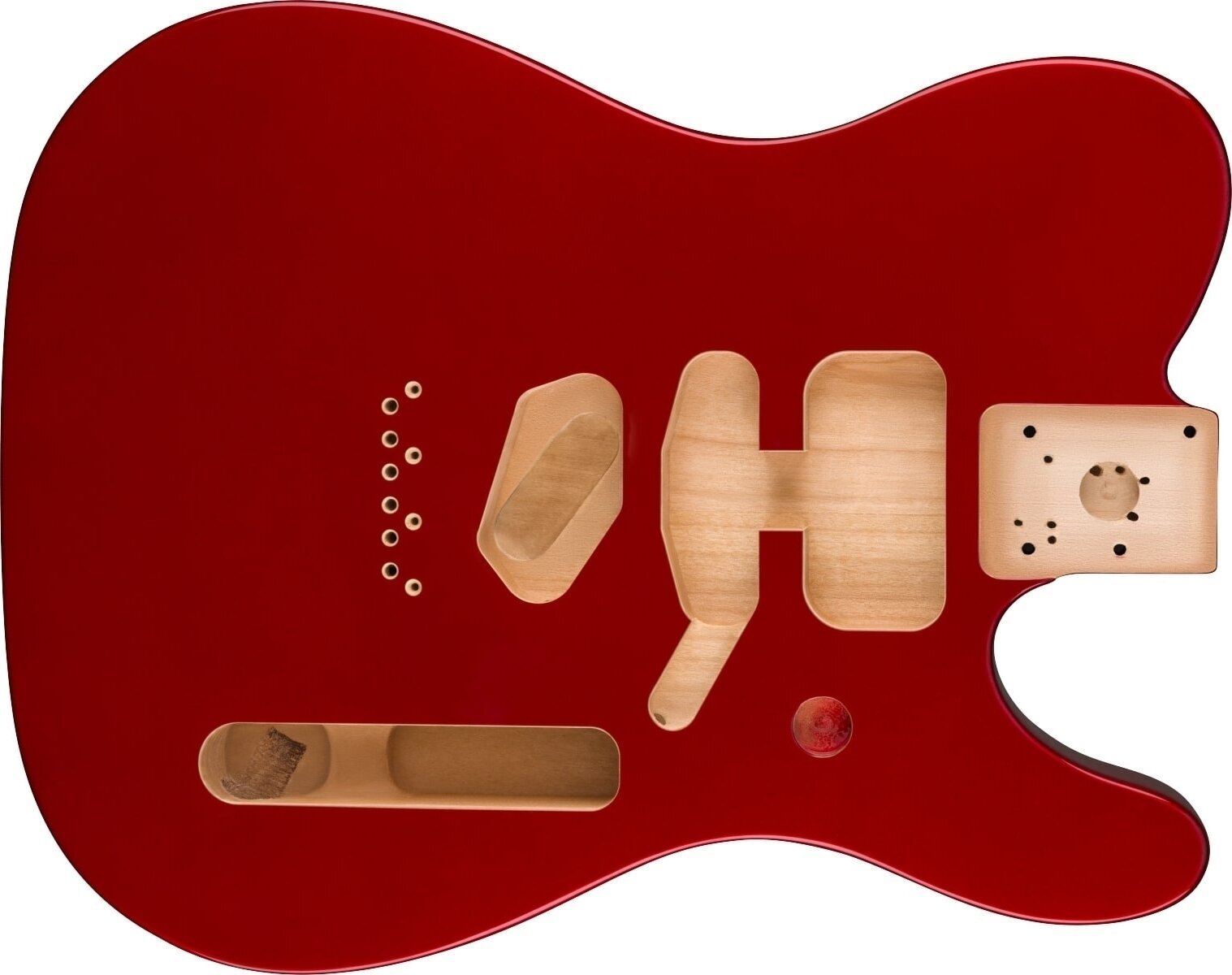 Korpus do gitary Fender Deluxe Series Telecaster SSH Candy Apple Red