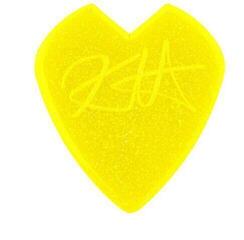 Púa Dunlop 47RKH3NYS Kirk Hammett Yellow Sparkle Jazz III Púa