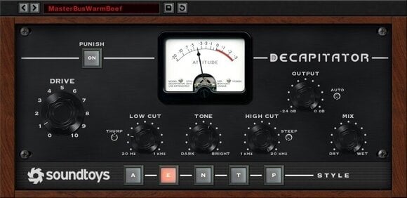 Studio software plug-in effect SoundToys Decapitator 5 (Digitaal product) - 1