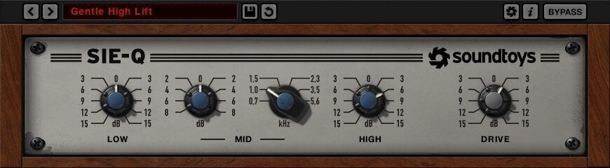Studio software plug-in effect SoundToys Sie-Q 5 (Digitaal product)