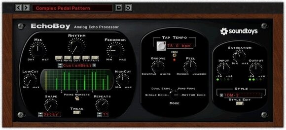Tonstudio-Software Plug-In Effekt SoundToys EchoBoy 5.2 (Digitales Produkt) - 1
