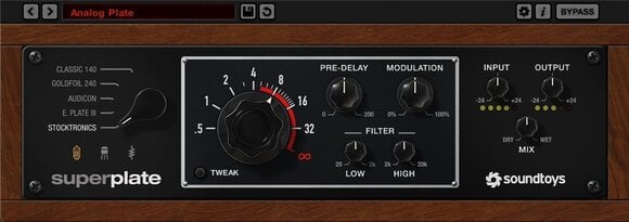 Studio software plug-in effect SoundToys SuperPlate 5 (Digitaal product) - 1
