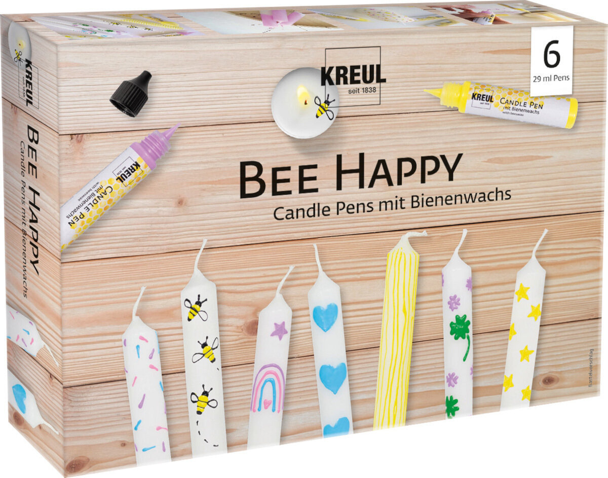 Filtspetspenna Kreul Candle Pen Bee Happy Set