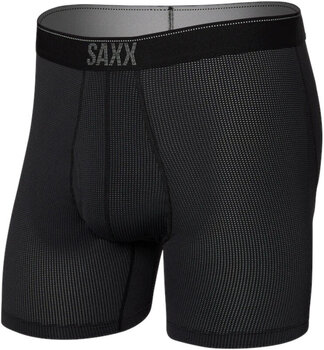 Fitness Underwear SAXX Quest Boxer Brief Black II XS Fitness Underwear - 1