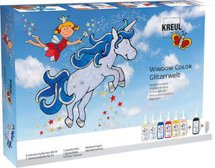 Lasimaali Kreul 42844 Set of Glass Paints 7 x 80 ml 1 kpl
