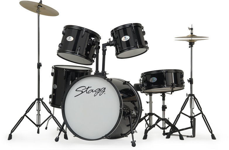 Trummikomplekt Stagg TIM120BK