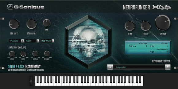 Logiciel de studio Plugins d'effets G-Sonique Neurofunker XG6 (Produit numérique) - 1
