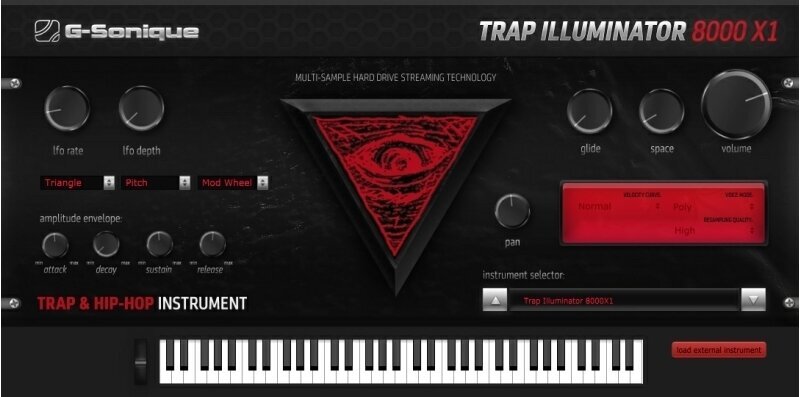 Plug-in de efeitos G-Sonique Trap Illuminator 8000X1 (Produto digital)