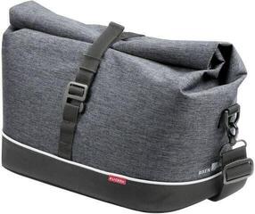 Bicycle bag KLICKfix Rackpack City Rack Bag Grey/Black 8 L