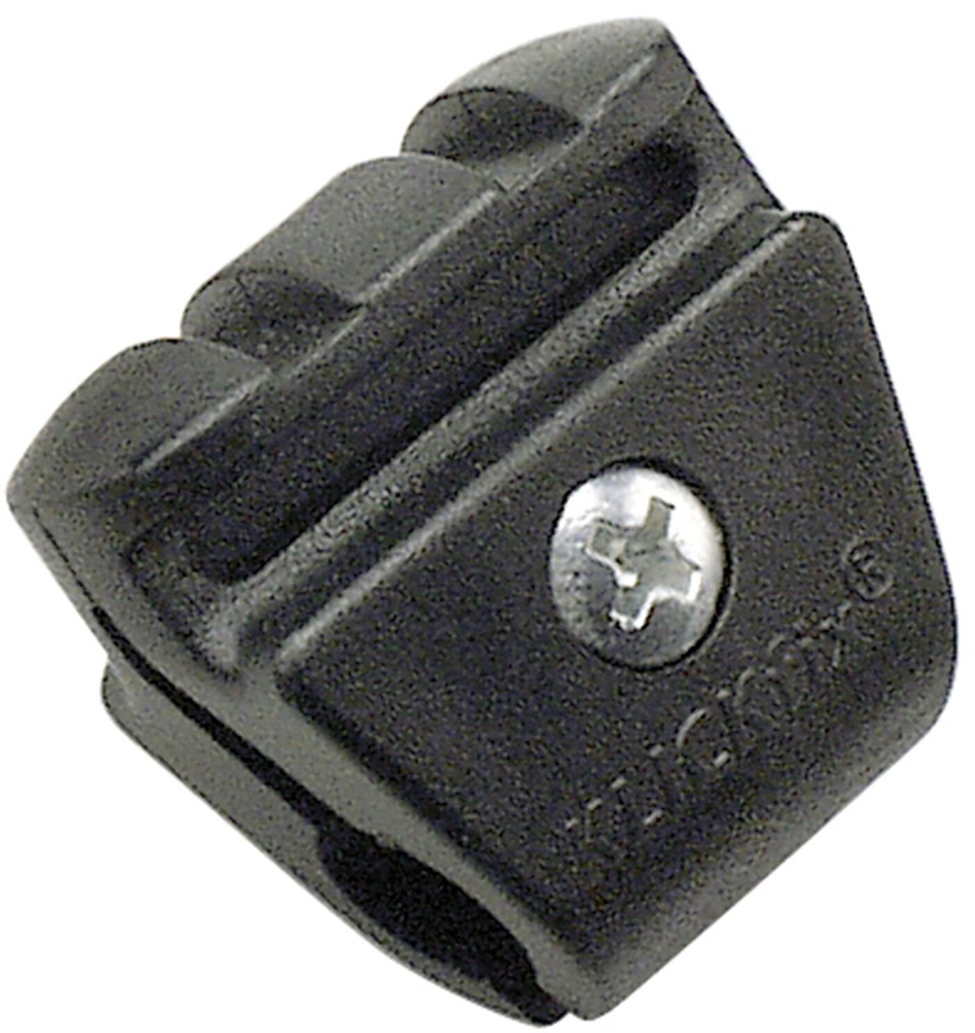 Fietsslot KLICKfix Cable Lock Holder Saddle Adapter Black/Red
