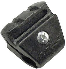 Cykellås KLICKfix Cable Lock Holder Saddle Adapter Black/Red Hållare