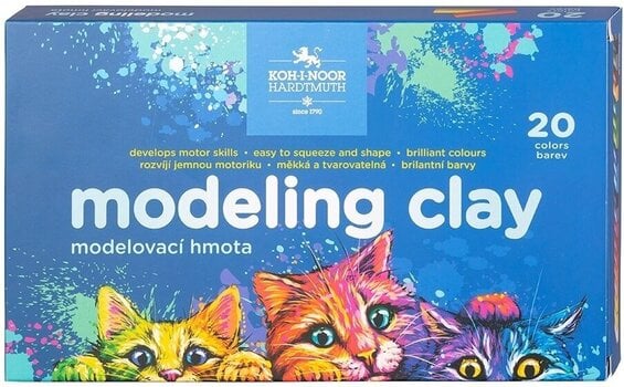 Children's Modelling Clay KOH-I-NOOR Set of Modelling Clay Children's Modelling Clay - 1