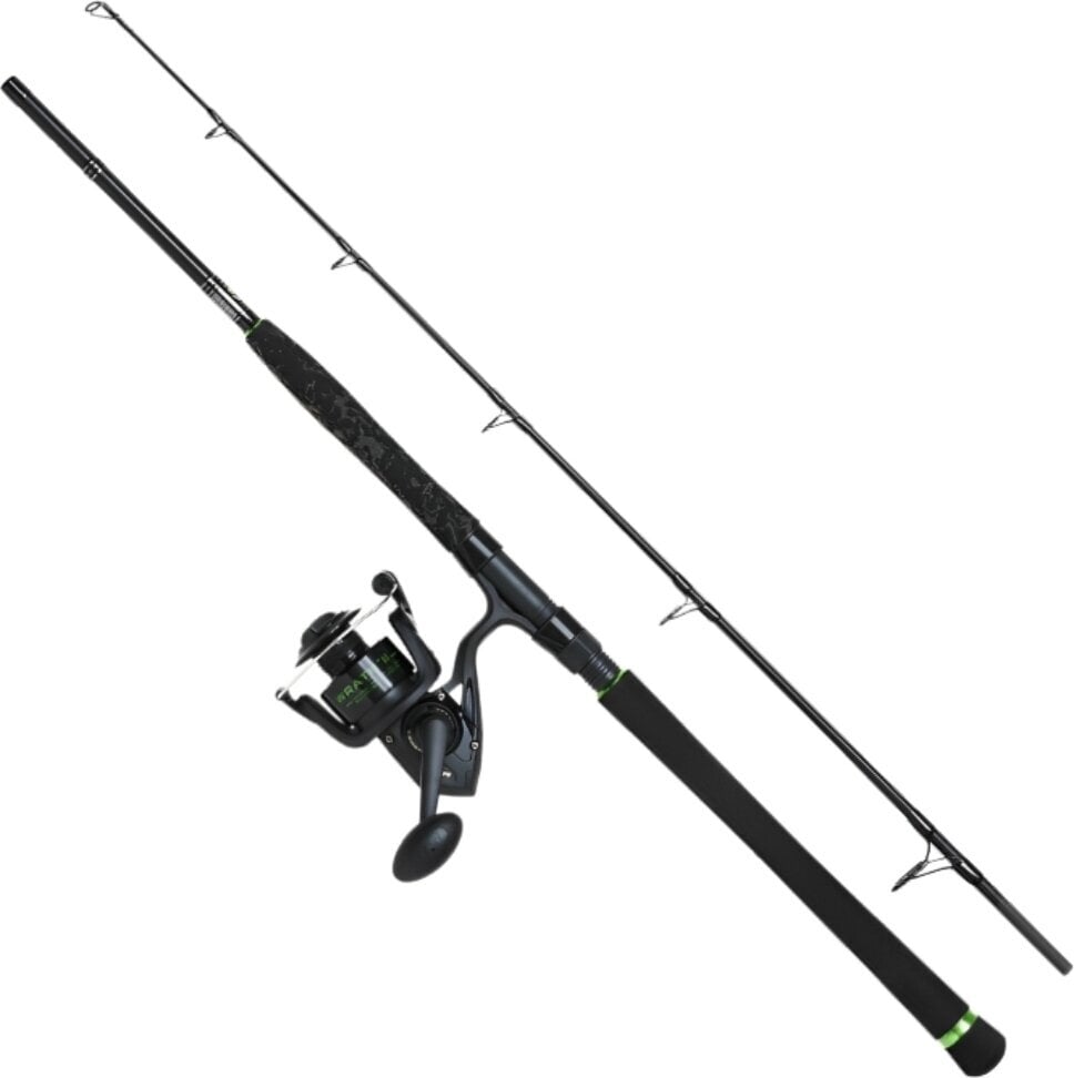 Canne à pêche MADCAT Silure Belly 5000 Combo Canne à pêche + moulinet 1,7 m 100 - 250 g 2 parties