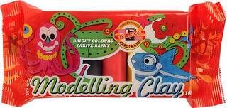 Modelliermasse für Kinder KOH-I-NOOR Set of Modelling Clay Modelliermasse für Kinder 100 g