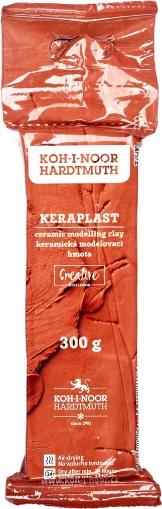 Levegőn száradó gyurma KOH-I-NOOR Modelling Clay Terracotta 300 g