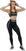 Fitness Trousers Nebbia Booty Shaping Leggings My Rules Black XS Fitness Trousers