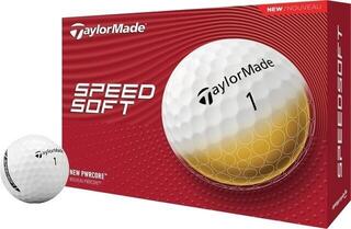 Golfové míčky TaylorMade Speed Soft White Golfové míčky
