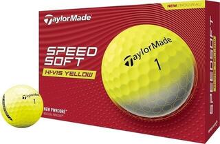 Golf žogice TaylorMade Speed Soft Yellow Golf žogice