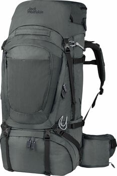 Outdoor Backpack Jack Wolfskin Denali 65+10 Women Slate Green S-L Outdoor Backpack - 1