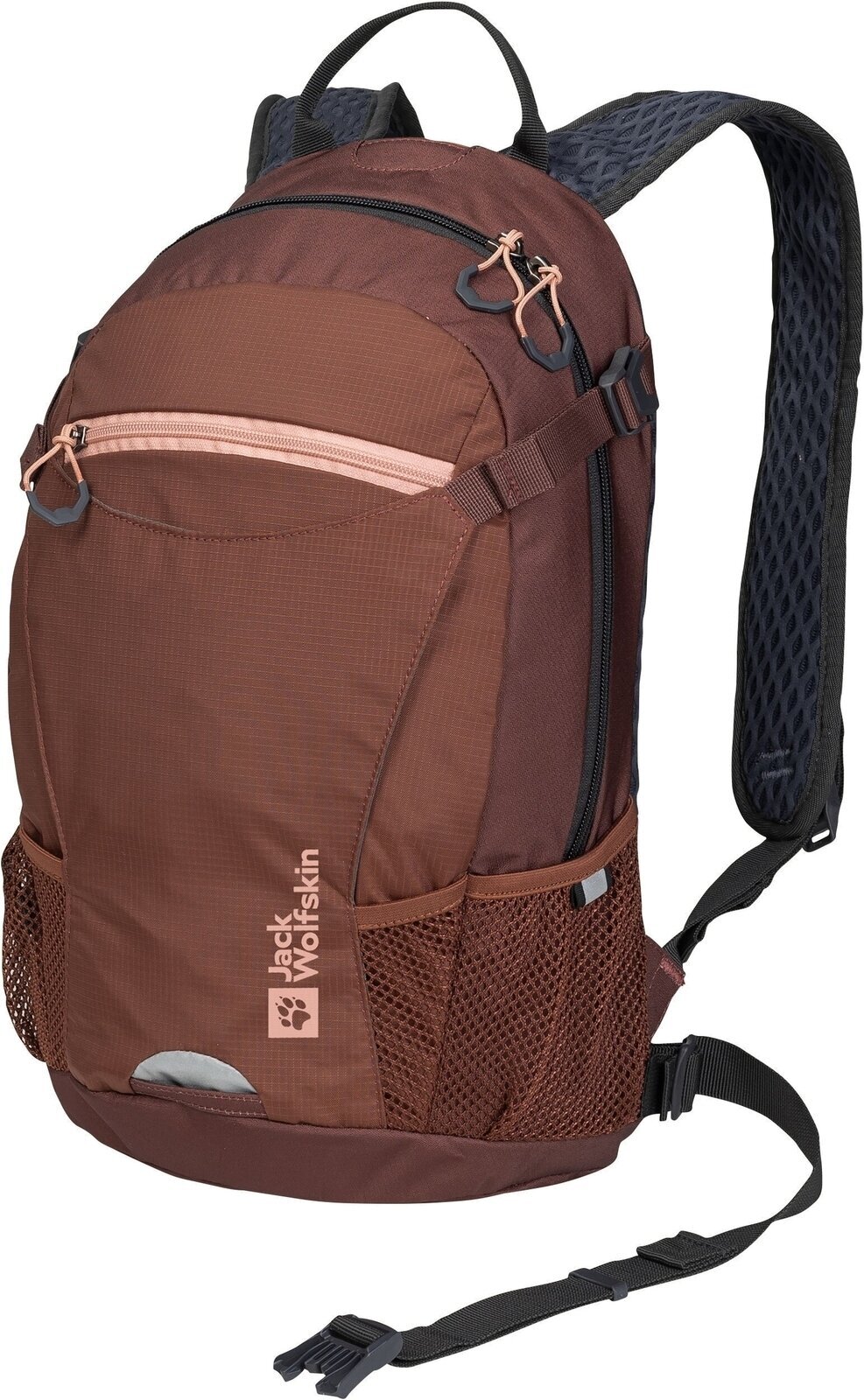 Cycling backpack and accessories Jack Wolfskin Velocity 12 Dark Rust Backpack