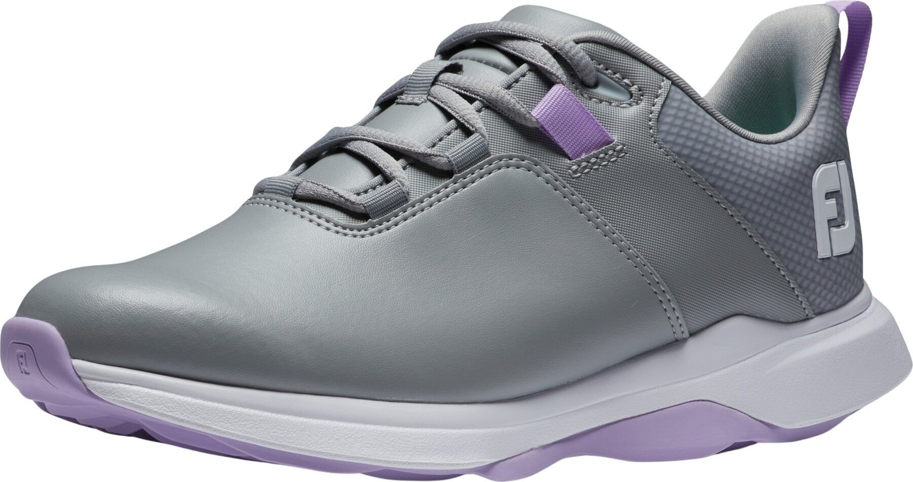 Golfskor för dam Footjoy ProLite Womens Golf Shoes Grey/Lilac 36,5