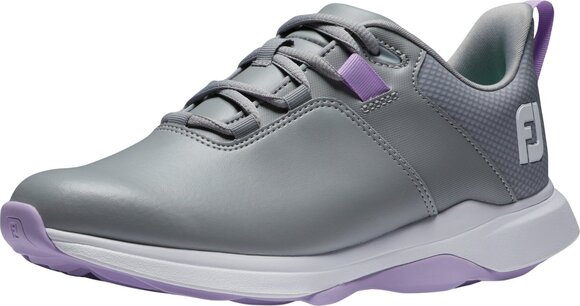 Chaussures de golf pour femmes Footjoy ProLite Womens Golf Shoes Grey/Lilac 37 - 1