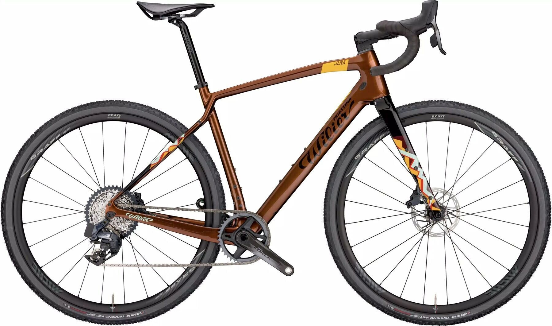 Gravel-/cyclocross-fiets Wilier Jena Shimano GRX RD-RX822 GS 1x12 Bronze S Shimano 2024